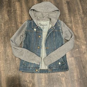 Neil denim hoodie jacket